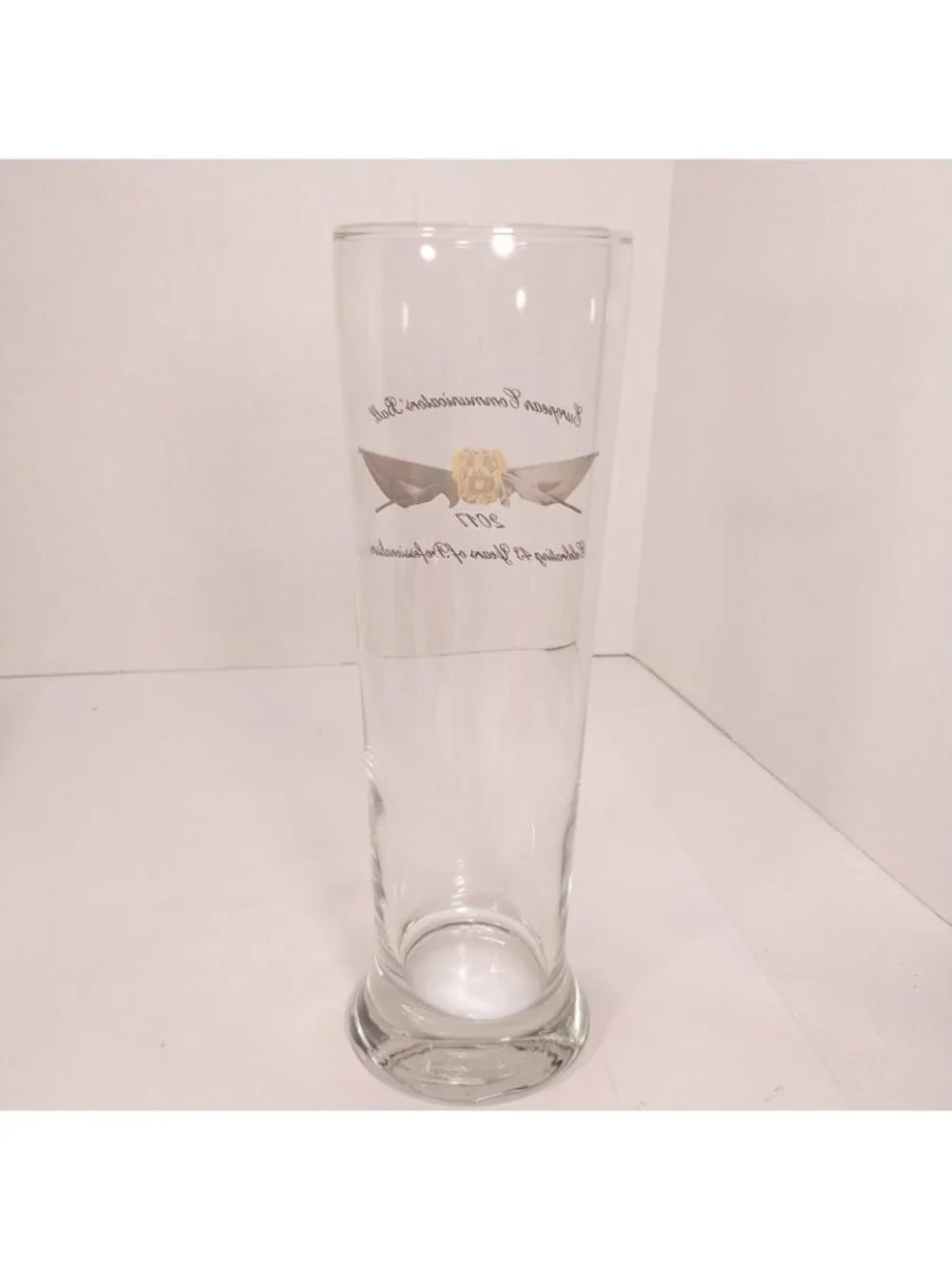 US Army 2nd Signal Brigade Beer Glass European Communicators Ball 2017